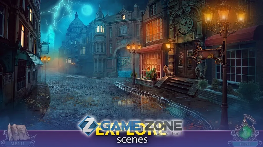 صورة من لعبة Hidden Objects Dark City London [unlocked]