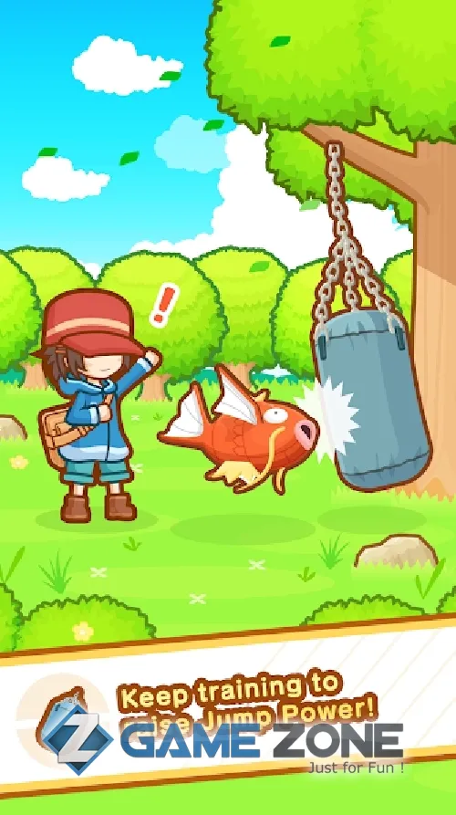 صورة من لعبة Pokemon: Magikarp Jump [Много денег]