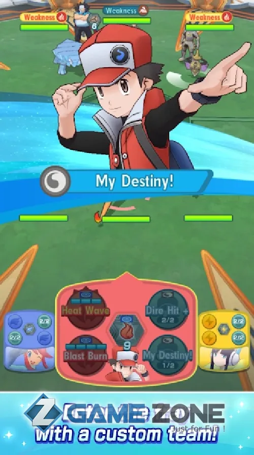 صورة من لعبة Pokemon Masters