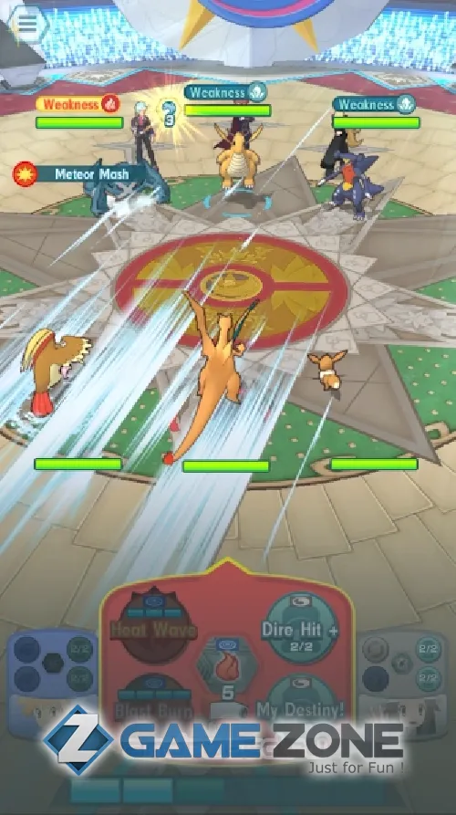 صورة من لعبة Pokemon Masters