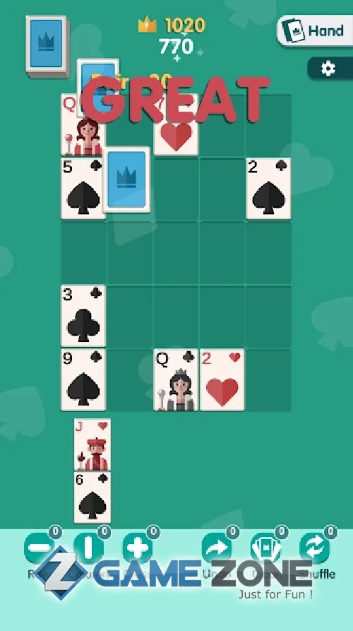 صورة من لعبة Pokez Playing - Poker Card Puzzle