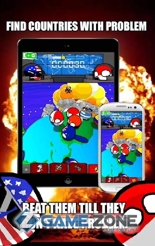 صورة من لعبة Polandball: Not Safe For World [Много денег]