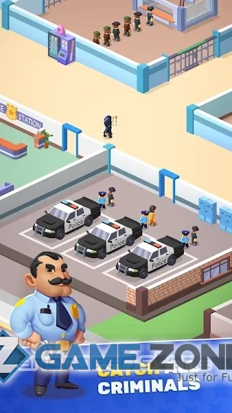 صورة من لعبة Police Department Tycoon [Mod Money]