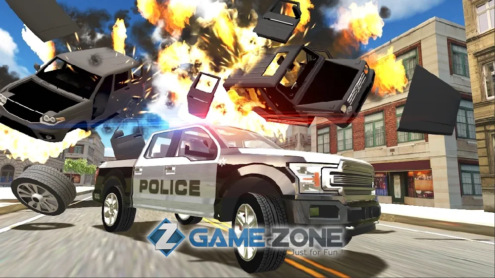 صورة من لعبة Police vs Gangsters 4x4 Offroad [unlocked/Mod Money/Adfree]