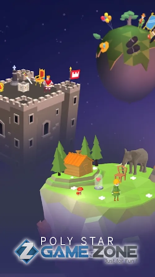 صورة من لعبة Poly Star : Prince story