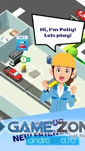صورة من لعبة PolyFactory Lowpoly Assembly Line Tycoon Game [Mod Money/Free Shopping]