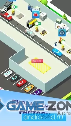 صورة من لعبة PolyFactory Lowpoly Assembly Line Tycoon Game [Mod Money/Free Shopping]