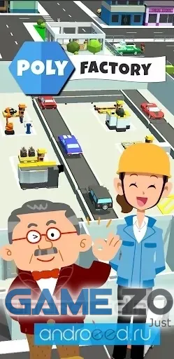 صورة من لعبة PolyFactory Lowpoly Assembly Line Tycoon Game [Mod Money/Free Shopping]