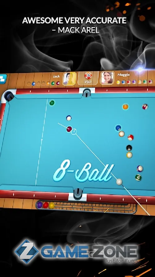 صورة من لعبة Pool Live Pro 8-Ball and 9-Ball