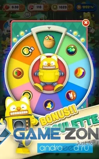 صورة من لعبة Pororo Bubble Shooter [Много денег]