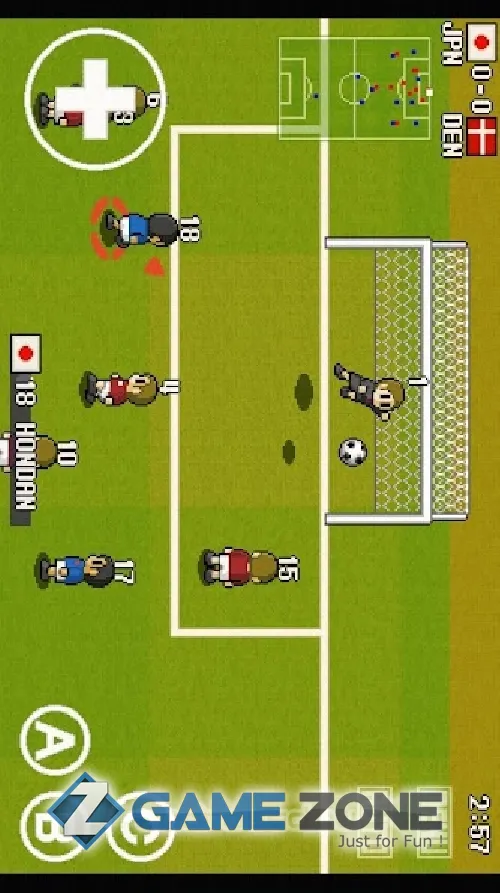 صورة من لعبة PORTABLE SOCCER DX [Premium]