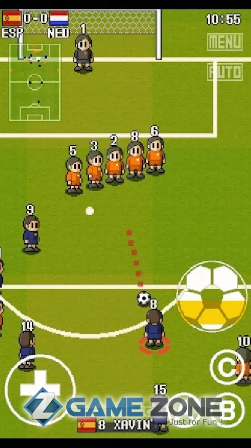 صورة من لعبة PORTABLE SOCCER DX [Premium]