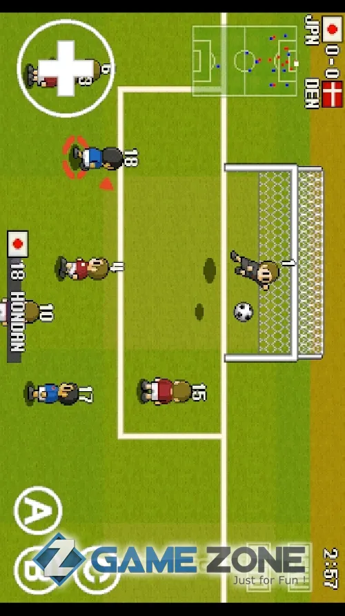 صورة من لعبة PORTABLE SOCCER DX [Premium]