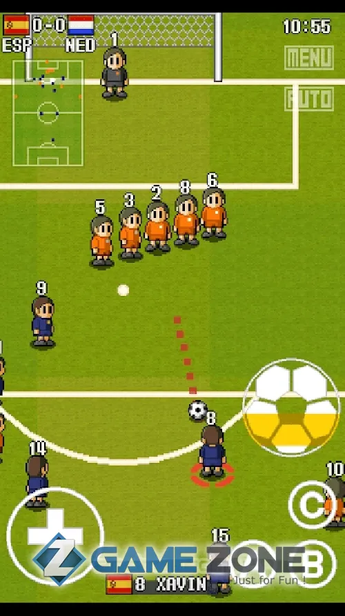 صورة من لعبة PORTABLE SOCCER DX [Premium]