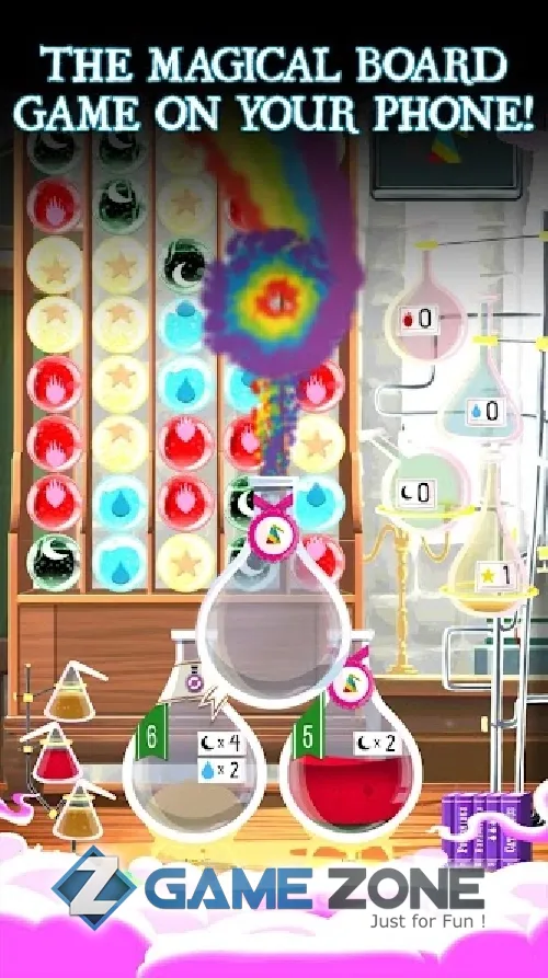 صورة من لعبة Potion Explosion