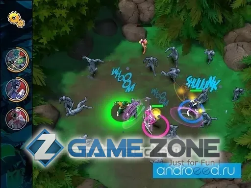 صورة من لعبة Power Rangers Morphin Missions [Много денег]