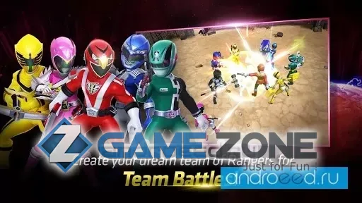 صورة من لعبة Power Rangers : RPG