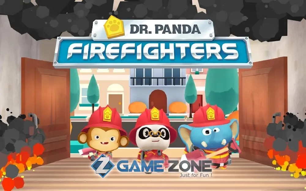 صورة من لعبة Пожарная команда Dr. Panda