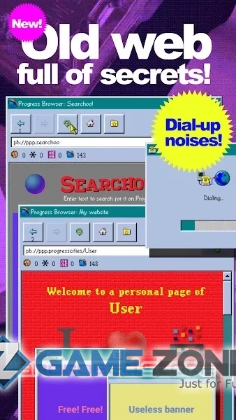 صورة من لعبة Progressbar95 easy nostalgic hypercasual game