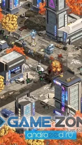 صورة من لعبة Protect & Defense SciFi Cyber [Mod Money]