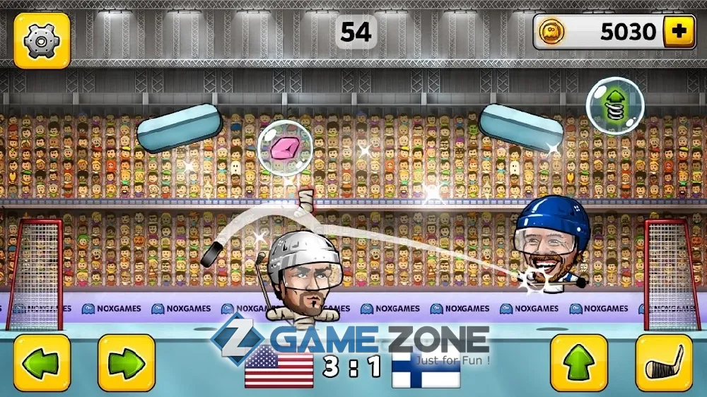 صورة من لعبة Puppet Ice Hockey: Pond Head [Много денег]