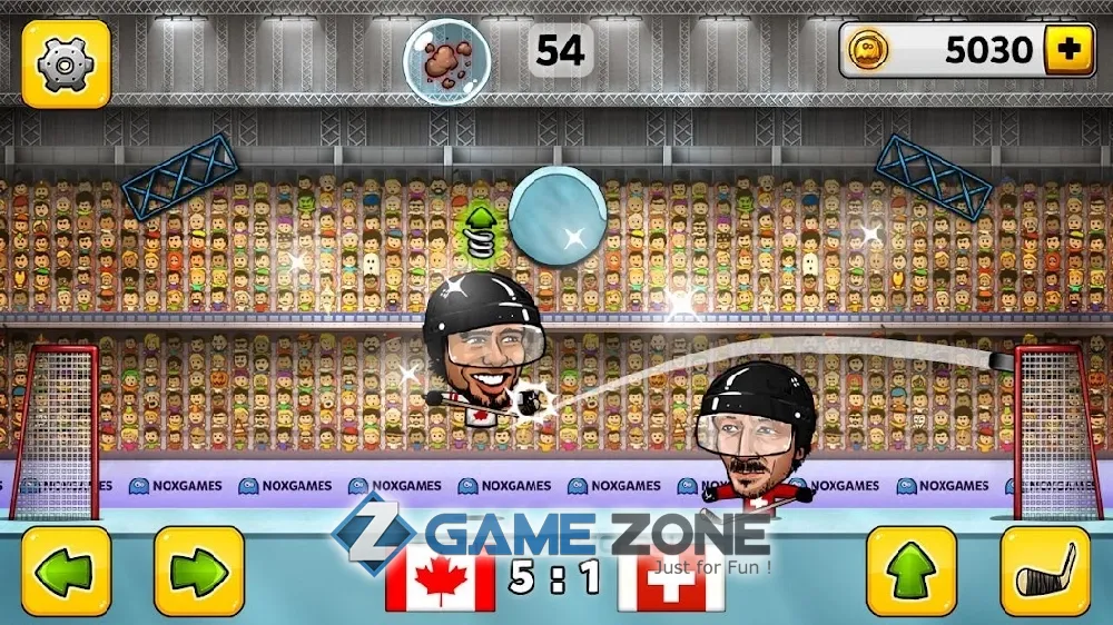 صورة من لعبة Puppet Ice Hockey: Pond Head [Много денег]