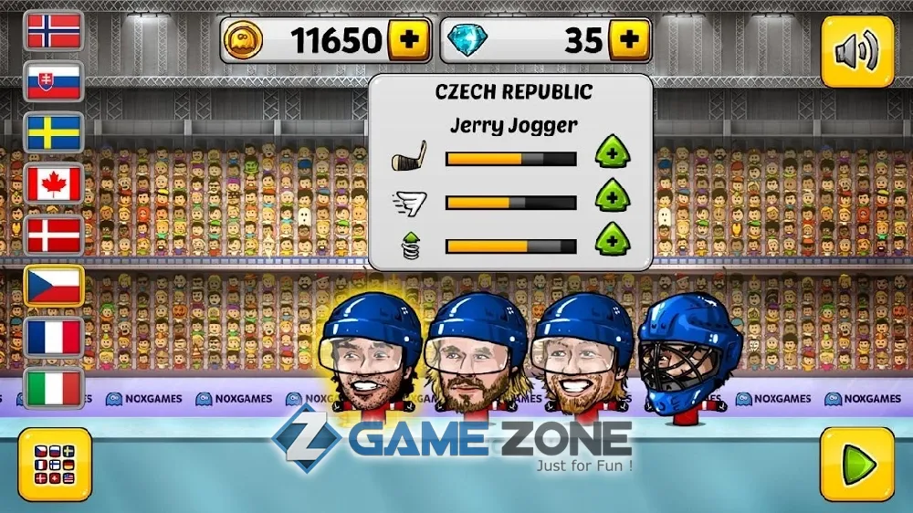 صورة من لعبة Puppet Ice Hockey: Pond Head [Много денег]