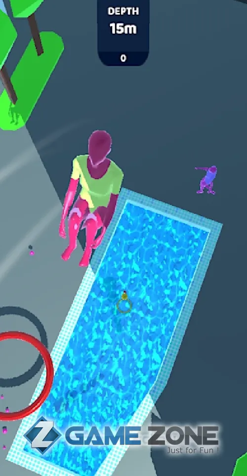 صورة من لعبة Purple Diver [Unlocked]