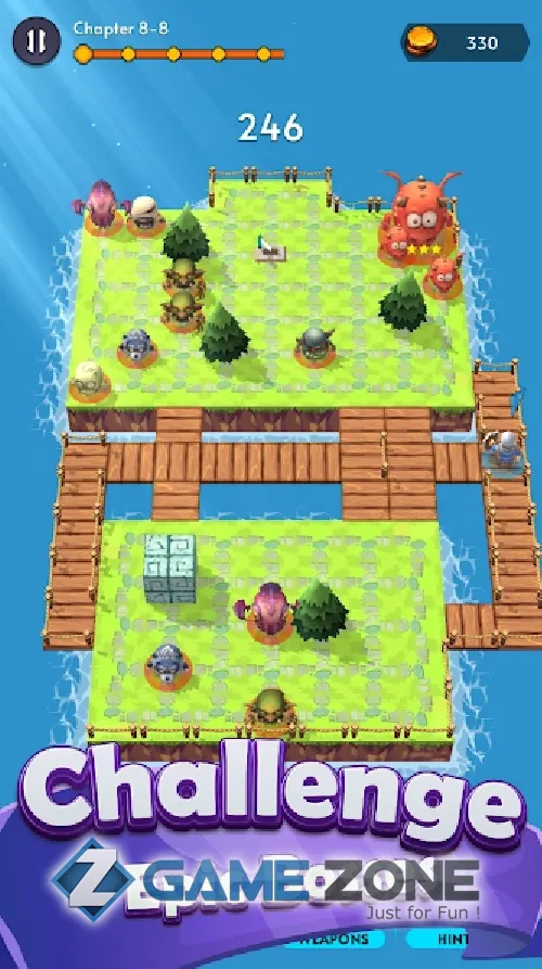 صورة من لعبة Puzzle Battle The Hunter [Mod Money]