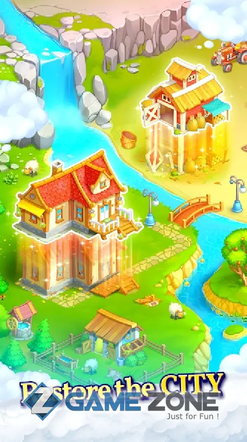 صورة من لعبة Puzzle Heart Match-3 Adventure