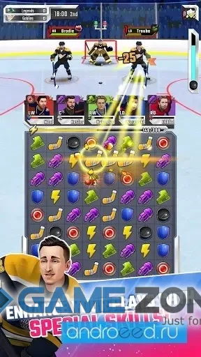 صورة من لعبة Puzzle Hockey