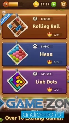 صورة من لعبة Puzzle King - Addictive Puzzles All In One