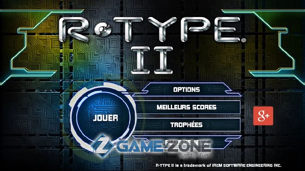 صورة من لعبة R-TYPE II