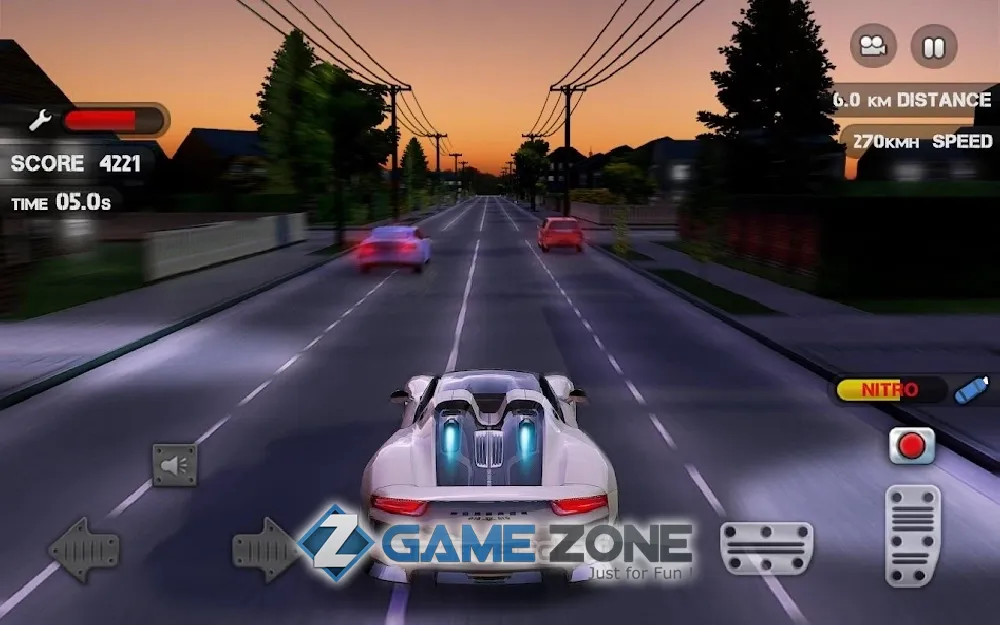 صورة من لعبة Race the Traffic Nitro [Unlocked]