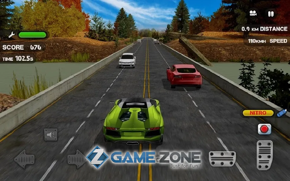 صورة من لعبة Race the Traffic Nitro [Unlocked]