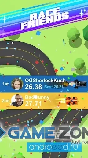 صورة من لعبة Race Time