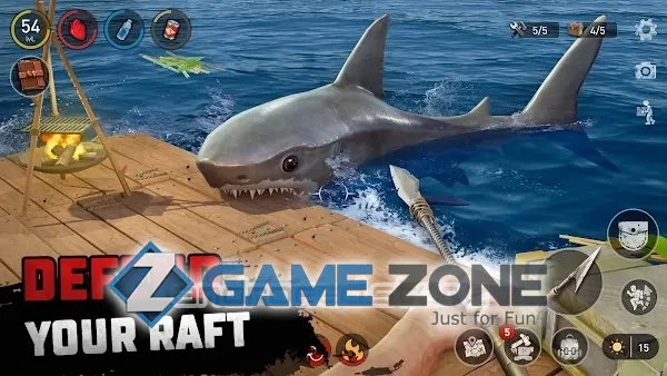 صورة من لعبة Survival on Raft: Ocean Nomad - Simulator [Mod Money]