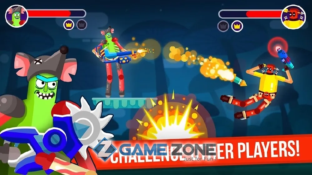 صورة من لعبة Ragdoll Rage: Heroes Arena