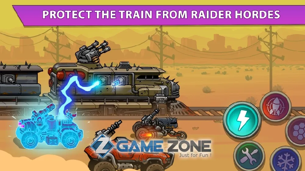 صورة من لعبة Rails of Fury Post Apocalyptic PvE Train Survival [Free Shopping]