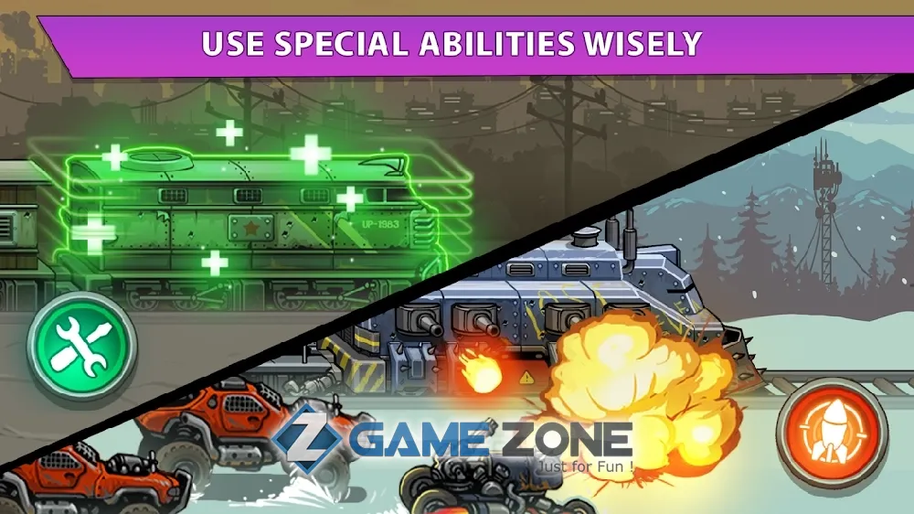 صورة من لعبة Rails of Fury Post Apocalyptic PvE Train Survival [Free Shopping]
