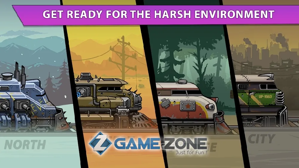 صورة من لعبة Rails of Fury Post Apocalyptic PvE Train Survival [Free Shopping]