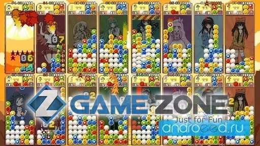 صورة من لعبة Raining Blobs