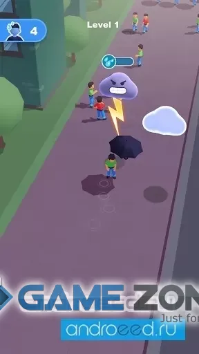 صورة من لعبة Rainy Cloud