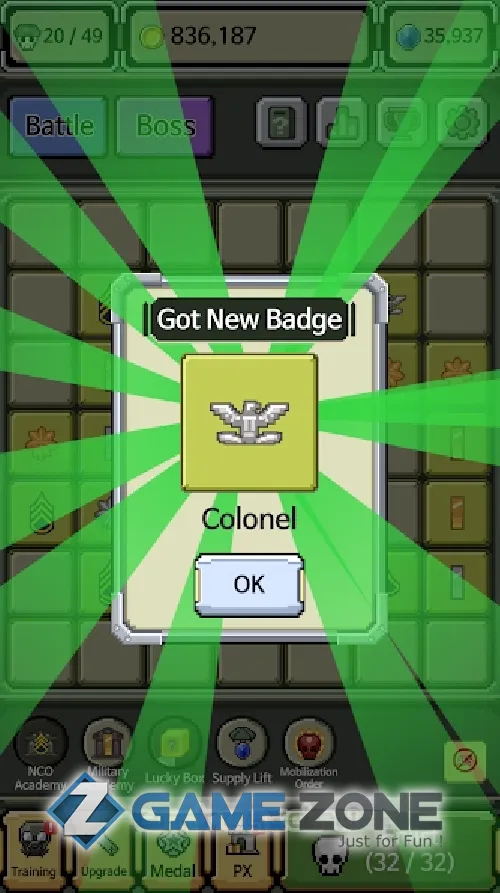 صورة من لعبة Rank Insignia