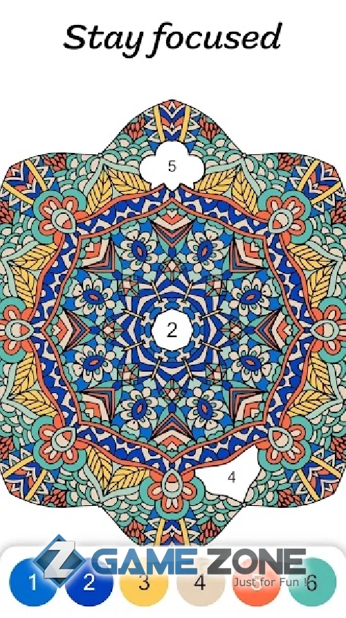 صورة من لعبة Color by Number Coloring Games