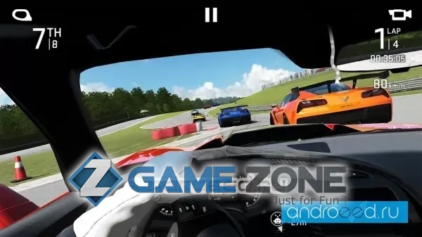 صورة من لعبة REAL RACING NEXT