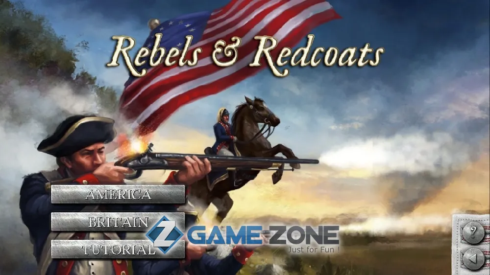 صورة من لعبة Rebels and Redcoats