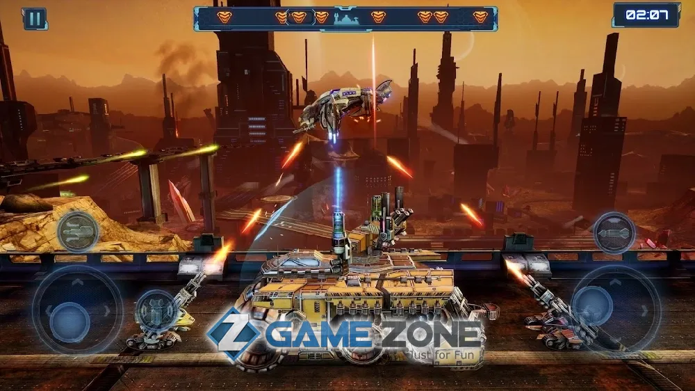 صورة من لعبة Red Siren: Space Defense
