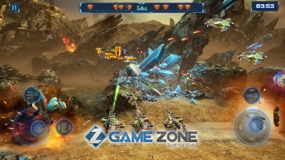 صورة من لعبة Red Siren: Space Defense
