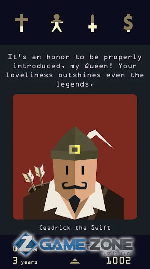 صورة من لعبة Reigns: Her Majesty